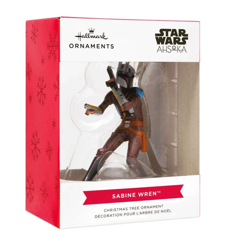 NWT Star Wars: Ahsoka Sabine Wren Hallmark‎ Disney Christmas Tree Ornament